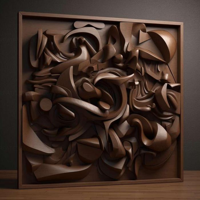 نموذج ثلاثي الأبعاد لآلة CNC 3D Art 